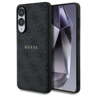 Guess 4G Ring Classic Logo MagSafe Case for Samsung Galaxy S25 Edge - Black