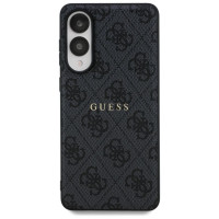 Guess 4G Ring Classic Logo MagSafe Case for Samsung Galaxy S25 Edge - Black