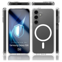 3Mk Protection 3mk Armor MagCase for Samsung Galaxy S24 / S25 - Transparent