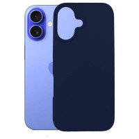 3Mk Protection 3mk Silicone Case for iPhone 16 Plus - navy blue