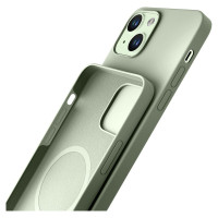 3Mk Protection 3mk Hardy Silicone MagCase for iPhone 15 - green