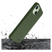 3Mk Protection 3mk Hardy Silicone MagCase for iPhone 15 Plus - green