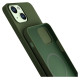 3Mk Protection 3mk Hardy Silicone MagCase for iPhone 15 Plus - green