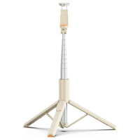 Tech-Protect Selfie Stick Tech-Protect L09S with tripod - beige