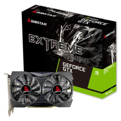 Biostar Graphics Card|BIOSTAR|NVIDIA GeForce GTX 1050|4 GB|GDDR5|128 bit|PCIE 4.0 16x|GPU 1354 MHz|Dual Slot Fansink|1xDVI-D|1xHDMI|1xDisplayPort|VN1055XF41