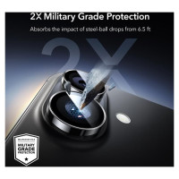 ESR Armorite Camera Cover for iPhone 16 / 16 Plus / 17 - Black