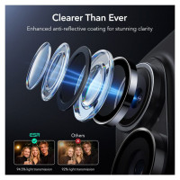 ESR Armorite Camera Cover for iPhone 16 / 16 Plus / 17 - Black