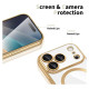 Tech-Protect MagFlex MagSafe Case for iPhone 17 Pro - Transparent Gold