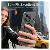 Tech-Protect MagSlim MagSafe case for iPhone 17 - matte black