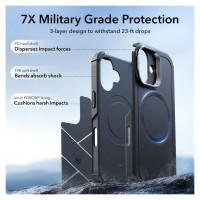 ESR Cyber ​​Kickstand MagSafe Case for iPhone 17 - Black