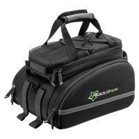 Rockbros A6-03BK bicycle bag for trunk 35 l with fold-out pockets - black