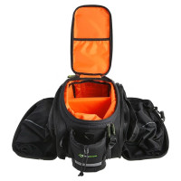 Rockbros A6-03BK bicycle bag for trunk 35 l with fold-out pockets - black