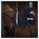Rockbros A6-03BK bicycle bag for trunk 35 l with fold-out pockets - black