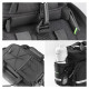 Rockbros A6-03BK bicycle bag for trunk 35 l with fold-out pockets - black
