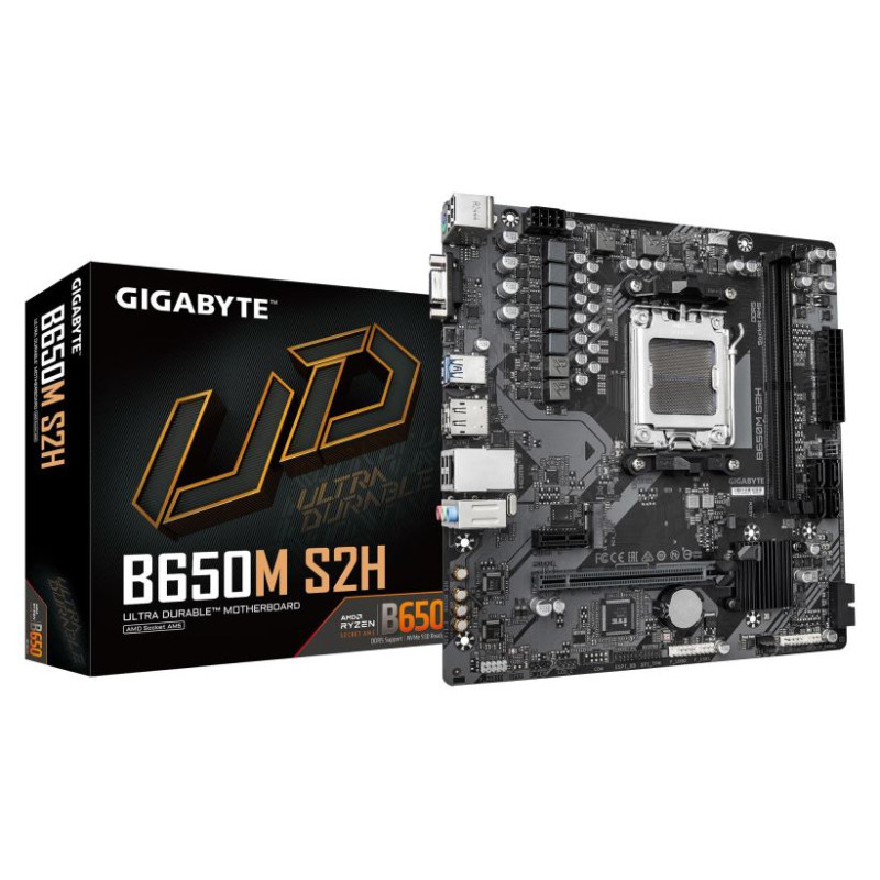 Gigabyte MB AMD B650 SAM5 MATX/B650M S2H 1.4 GIGABYTE